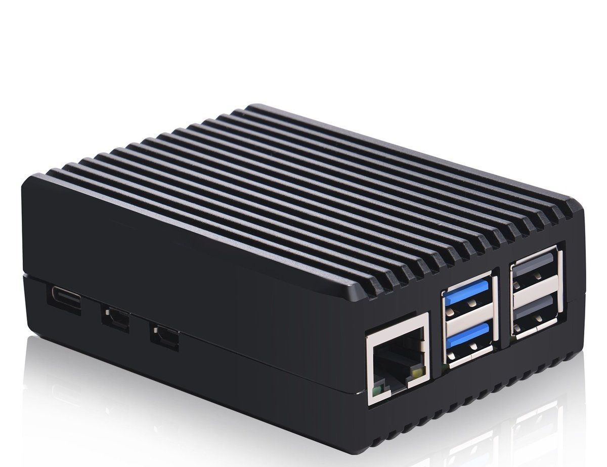 Алуминиева кутийка-радиатор за Raspberry Pi 5