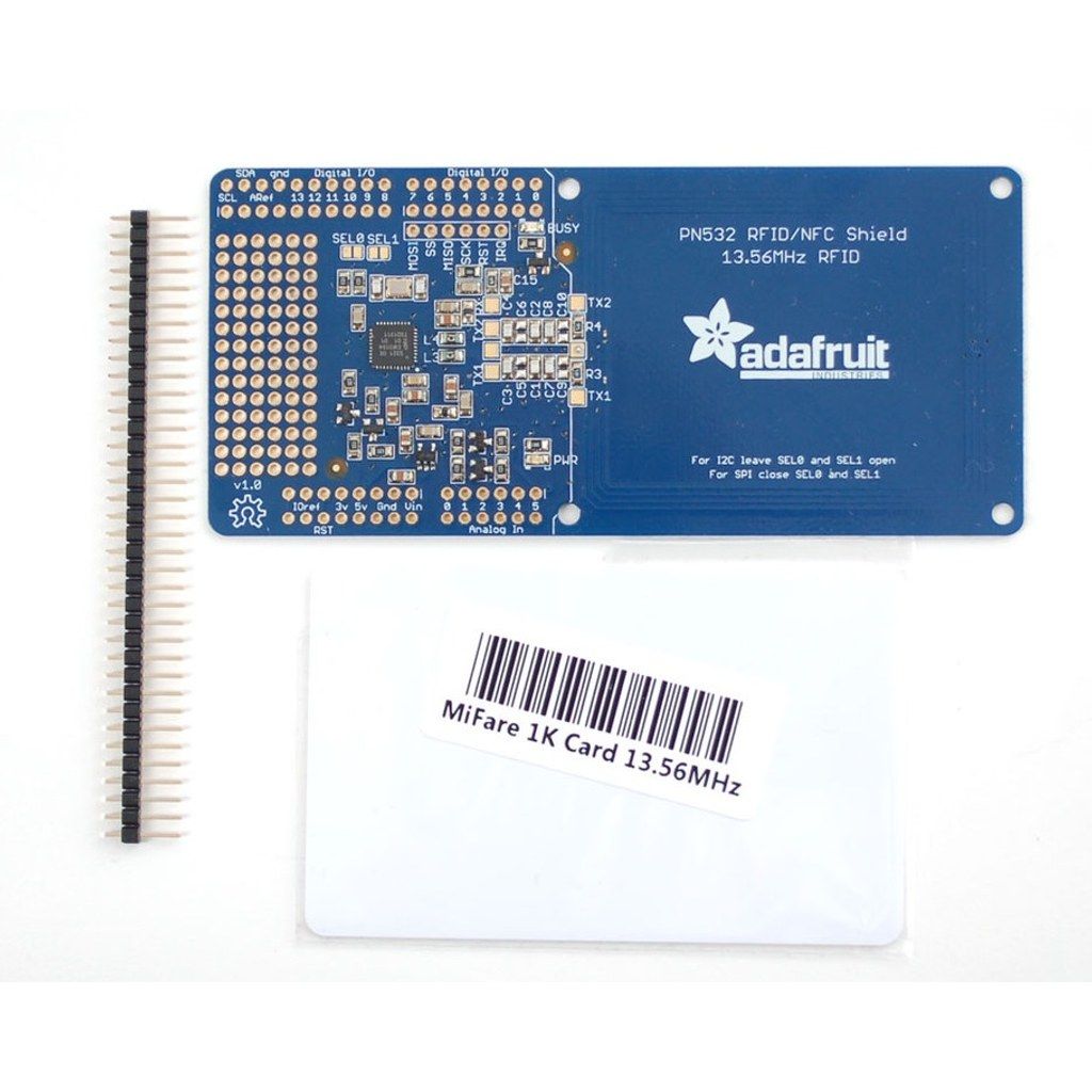 Ардуино Шийлд - PN532 RFID и NFC + карта