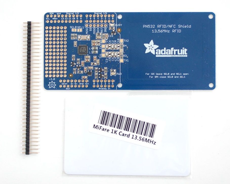 Ардуино Шийлд - PN532 RFID и NFC + карта