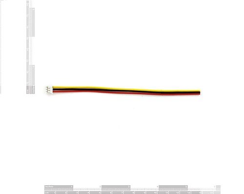 Джъмпер за инфрачервен сензор - 3-пинов JST конектор