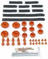 Комплект колела и вериги Tamiya