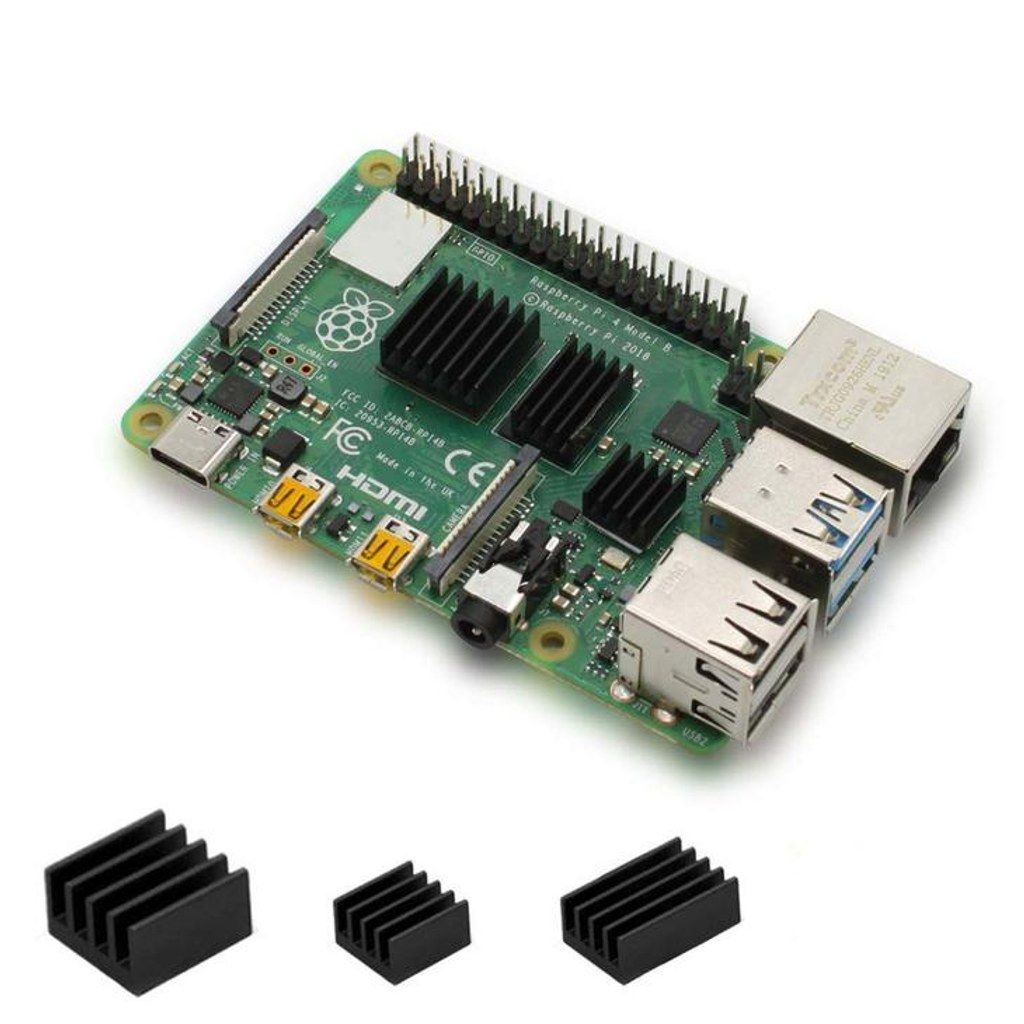 Комплект радиатори за Raspberry Pi4