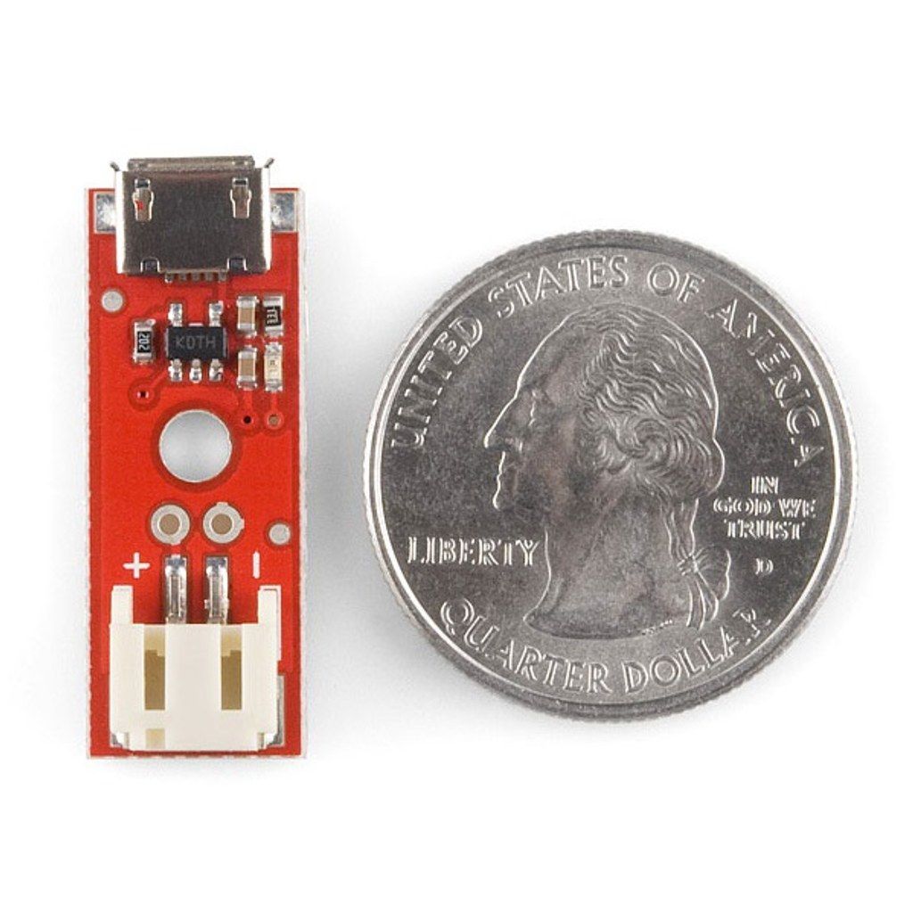 LiPo зарядно с microUSB