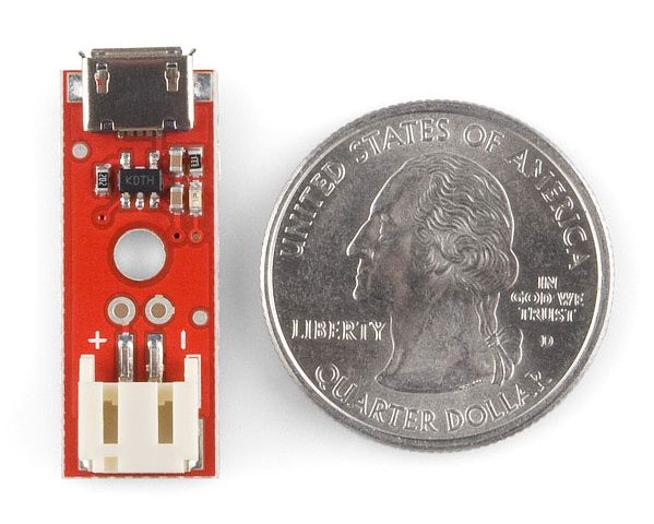 LiPo зарядно с microUSB