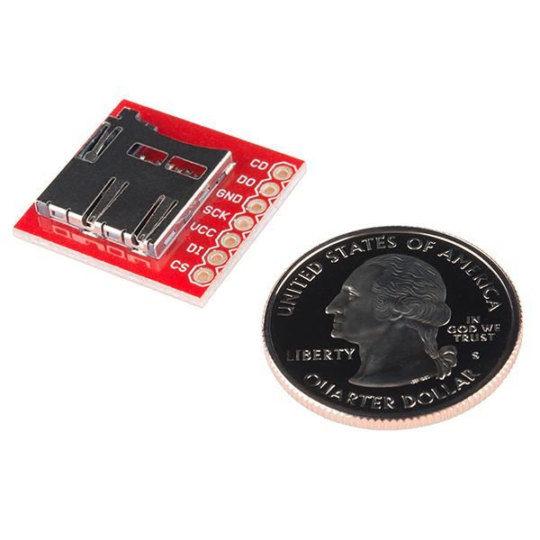 microSD Transflash четец - брейкаут платка