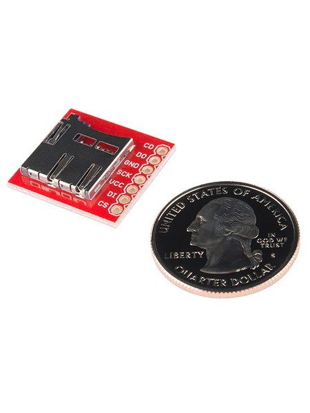 microSD Transflash четец - брейкаут платка