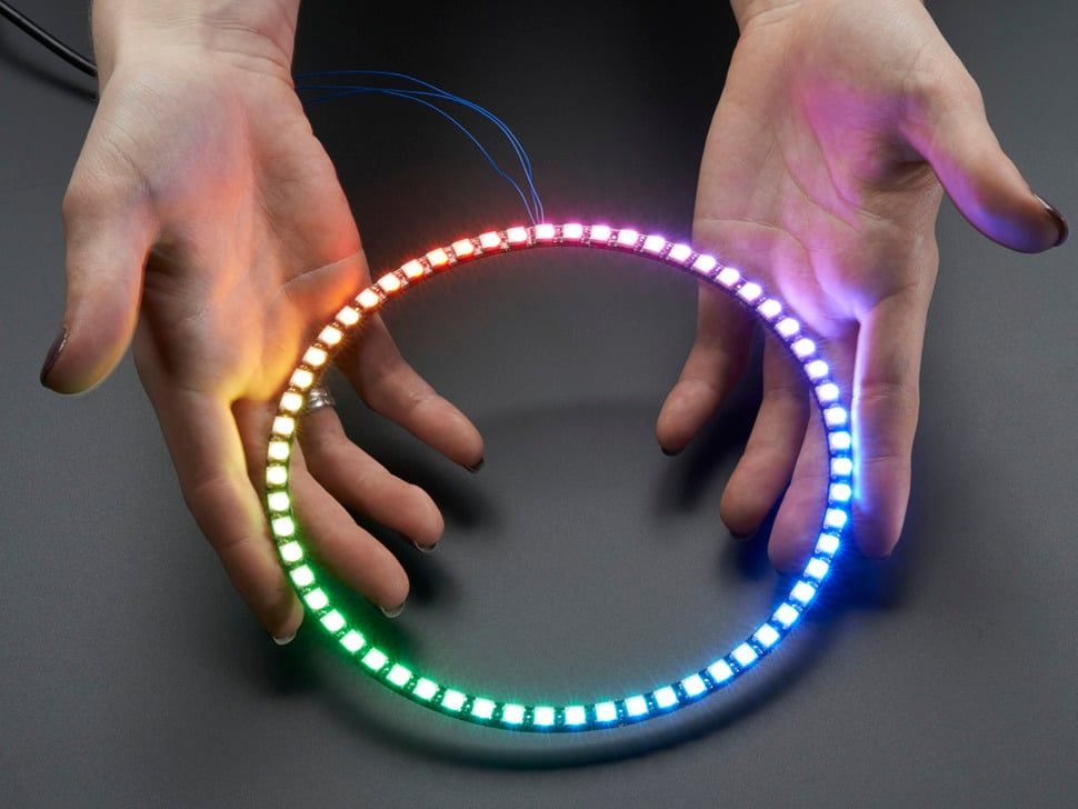 NeoPixel 60 Ring - 5050 RGB LED w/ Integrated Drivers
