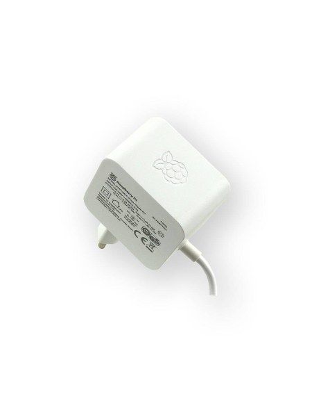 Захранване за Raspberry Pi 5 бяло (27W USB-C)